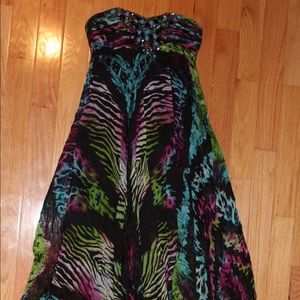 Multi colored Jovani dress